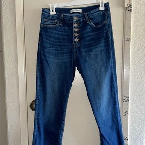 Flying Monkey high rise blue jeans